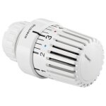 Thermostat uni ld blanc, fixation a griffes sans pos. zero