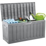 Thinia home - coffre d'extrieur en rsine 340 litres 118x53x57cm