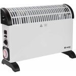 Thinia home - convecteur avec turbo et minuterie 2000w blanc