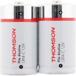 Pack de 2 piles alcalines lr14 c 1, 5v thomson Pack de 2 piles alcalines lr14 c 1, 5v thomson