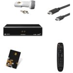 Thomson ths 804 d�codeur tnt hd satellite tntsat + hdmi + carte tntsat + lnb hd me