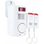 Alarme avec d�tecteur de mouvement et 2 t�l�commandes tibelec