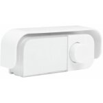 Tibelec - bouton à visière filaire avec porte - étiquette ip44 Tibelec - bouton à visière filaire avec porte - étiquette ip44