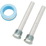 Tige d'anode en magn�sium � capuchon en zinc bleu, filetage npt 1 / 2 pouces, robuste et fiable, pour ...