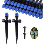 Tigrezy - lot de 12 goutteurs d'irrigation goutte � goutte, avec d�bit d'eau r�glable � 360 degr�s, �metteurs ...