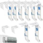Tigrezy 16 pices ensemble pour store enrouleur kit, plastique, sans perage pices de rechange pour ...