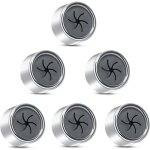 Tigrezy - lot de 6 porte torchons, crochet torchon cuisine, accroche torchon ronds pour cuisine, salle ...