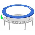 Tigrezy - anti - dchirure 366cm coussin trampoline 12ft(bleu)