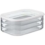 Tigrezy - bote frigo charcuterie, plastique, pour conserver saucisses, poulet, blanc, 1 - paquet 22, ...
