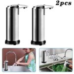 Tigrezy - distributeur de savon automatique salle de bain avec capteur infrarouge et base �tanche touchless ...