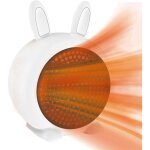 Tigrezy - radiateur lectrique soufflant salle mini chauffage salle de bain soufflant 800w commutateur ...