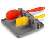 Tigrezy - repose - ustensiles en silicone avec �gouttoir pour plusieurs ustensiles, r�sistant � la chaleur, ...