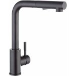 Tigrezy - robinet de cuisine avec douchette noire, mitigeur de cuisine avec douchette extractible, robinet ...