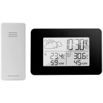 Tigrezy - station m�t�o radio sans fil avec capteur ext�rieur, thermom�tre num�rique d'int�rieur et d'ext�rieu ...