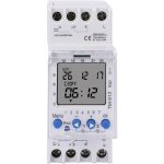 Tigrezy - tm612 220 vca 16 a 6 broches 2 no 2 nc 2 canaux grand �cran lcd horloge programmable 24 h avec ...