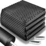 Tillvex couverture solaire de piscine premium 400 m ronde 400 cm film solaire dcoupable couverture ...