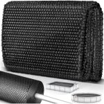 Tillvex film solaire piscine rectangulaire 1000x500 cm - noir bche solaire chauffage solaire couverture ...