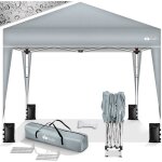 Tillvex tonnelle de jardin 3 x 3 m pliable tente pliante de jardin à hauteur réglable auvent pliable ... Tillvex tonnelle de jardin 3 x 3 m pliable tente pliante de jardin à hauteur réglable auvent pliable ...
