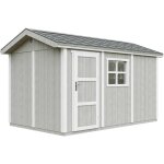 Timbela - abri de jardin qualit� premium 8, 68 m� - h252x250x412 cm - construction de panneaux lp smartside ...