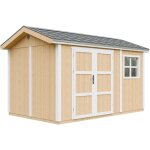 Timbela - abri de jardin qualité premium 8, 68 m² - h252x250x412 cm - construction de panneaux lp smartside ... Timbela - abri de jardin qualité premium 8, 68 m² - h252x250x412 cm - construction de panneaux lp smartside ...