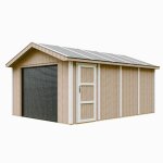 Garage qualit premium 17 m - l378xl530 cm - garage pour auto, moto, vlos, machines de jardinage - ...