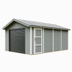 Garage qualit� premium 17 m� - l378xl530 cm - garage pour auto, moto, v�los, machines de jardinage - ...