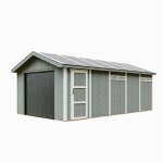 Garage qualit premium 21 m - l378xl648 cm - garage pour auto, moto, vlos, machines de jardinage - ...