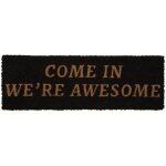 Present time - tapis de porte come in, 75 x 26 cm