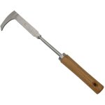 Tire - bottes de jardinage en acier inoxydable, manche en bois, multifonction