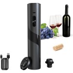 Tire - bouchon lectrique 3 en 1 avec coupe - capsule et bouchon  vin tire - bouchon portable ouvre ...