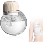 Tire - lait �lectrique mains libres, ultra silencieux et l�ger de 201 g avec 4 modes et 9 niveaux, portable ...