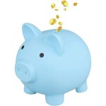 Tirelire � casser - cochon avec couvercle rotatif granporc, bon cadeau pour les enfants, banque de stockage ...