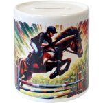 Tirelire en c�ramique �quitation