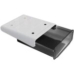 Tiroir sous bureau coulissant � coller - tiroir rangement plastique polyvalent avec adh�sif - bureau ...