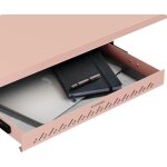 Tiroir sous bureau desktronic - 41x27x5cm 3. 5kg - rose