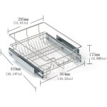 Tiroir t�lescopique organisateur de cuisine placard tiroir de cuisine coulissant, armoire de cuisine ...