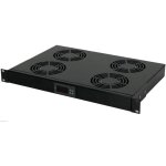 Tiroir ventilé avec 4 ventilateur + thermostat, 1 unité pour coffret et baie 19 Tiroir ventilé avec 4 ventilateur + thermostat, 1 unité pour coffret et baie 19