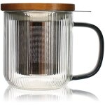 Tisanire en verre et anse 300ml, karl