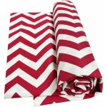 Emmevi mv s. p. a. - tissu d'ameublement couvrir tout housse de canap fauteuil - lit motif zig zag rouge ...