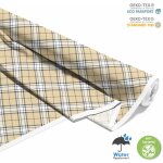 Tissus d�coratifs d'ext�rieur oxford - motif � carreaux 20