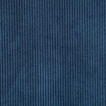 Tissu obscurcissant en velours ctel bleu fonc 145 cm