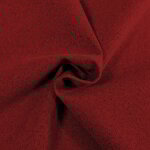 Tissu occultant double face rouge 140 cm