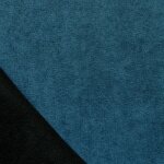 Tissu thermique phonique et semi occultant konfor bleu paon 145 cm