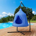 Hamac d'enfants avec support, fauteuil suspendu pour intérieur et extérieur, chaise balançoire suspendue ... Hamac d'enfants avec support, fauteuil suspendu pour intérieur et extérieur, chaise balançoire suspendue ...
