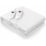 Sous - couverture Électrique, surmatelas chauffant 2 places, 160 x 140 cm avec 6 température & 2 télécommande, ... Sous - couverture Électrique, surmatelas chauffant 2 places, 160 x 140 cm avec 6 température & 2 télécommande, ...