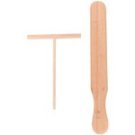 Tlily - 2 pices sries ustensiles de cuisine  crpes spatules crpe en bois et ensemble d'pandeur ...