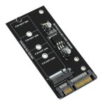 Adaptateur m. 2 sata m2 vers convertisseur ngff carte sata3 2, 5 pouces cl b pour ssd 2230 - 2280