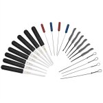 Tlily - outil de kit d'extraction clé cassée - extracteur débris 12 pièces Tlily - outil de kit d'extraction clé cassée - extracteur débris 12 pièces