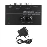 Tlily - pramplificateur phono ultra - compact pp500 avec contrle du volume et prise ue