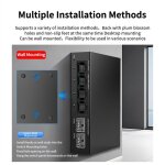 Tlily - switch 2, 5 go commutateur r�seau non g�r� 4 ports 2, 5g avec 2 10gbe sfp + slot configuration ...